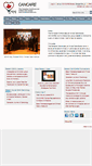 Mobile Screenshot of cancaresociety.com